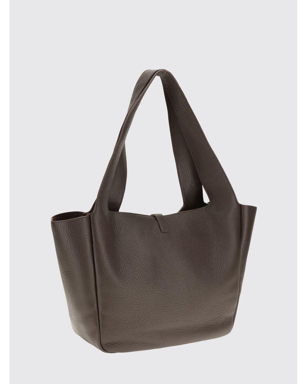 Saint Laurent Brown Le 5 À 7 Bea Tote Bag