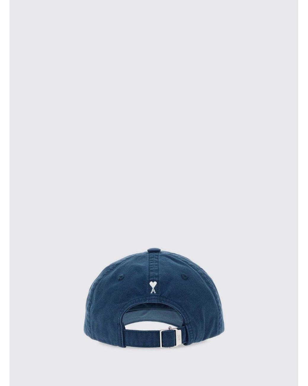 Gorra De Béisbol De Algodón Con Eslogan Y Correa Ajustable AMI de hombre de color Blue