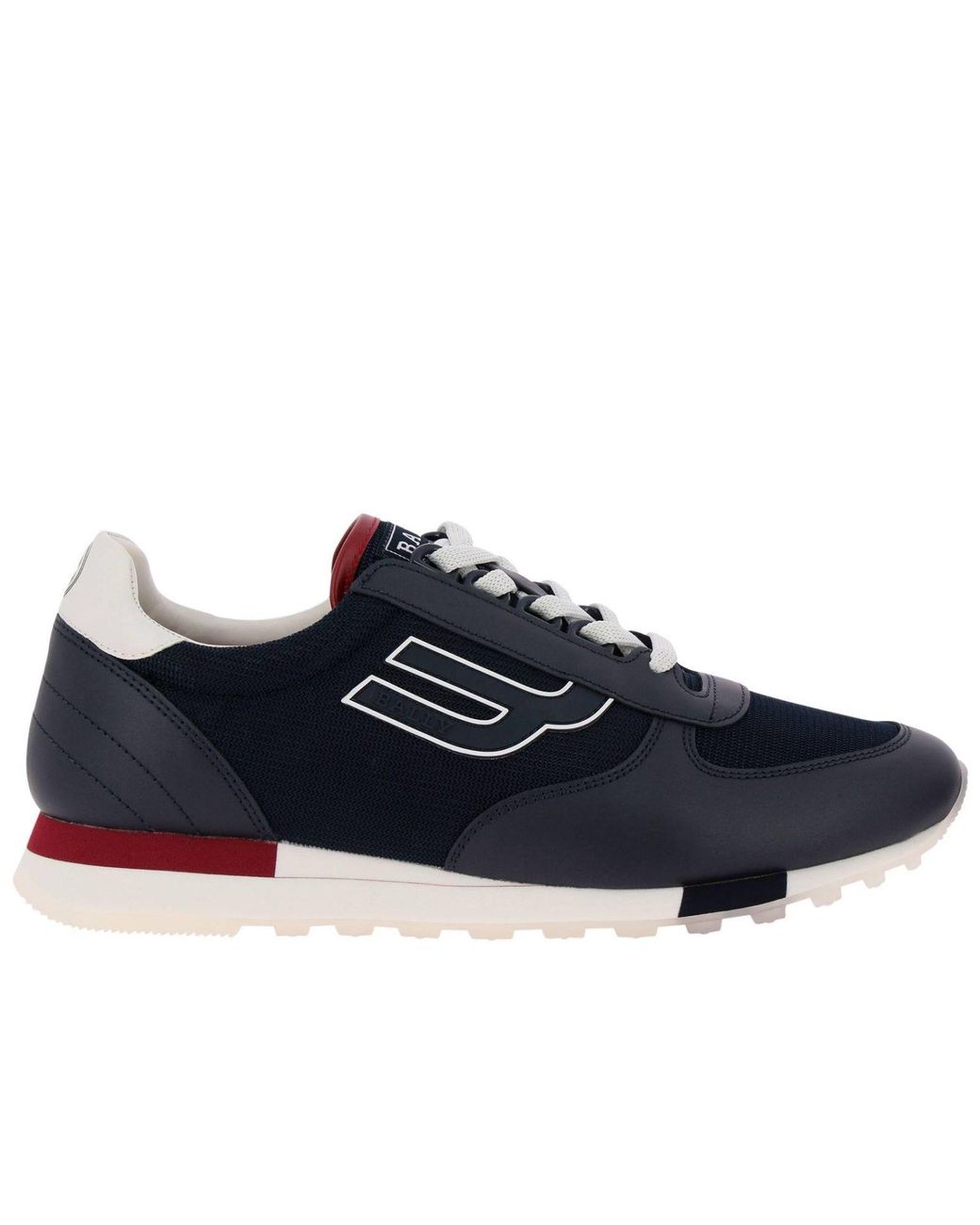 Bally Navy Classic Sneakers in Blue for Men | Lyst