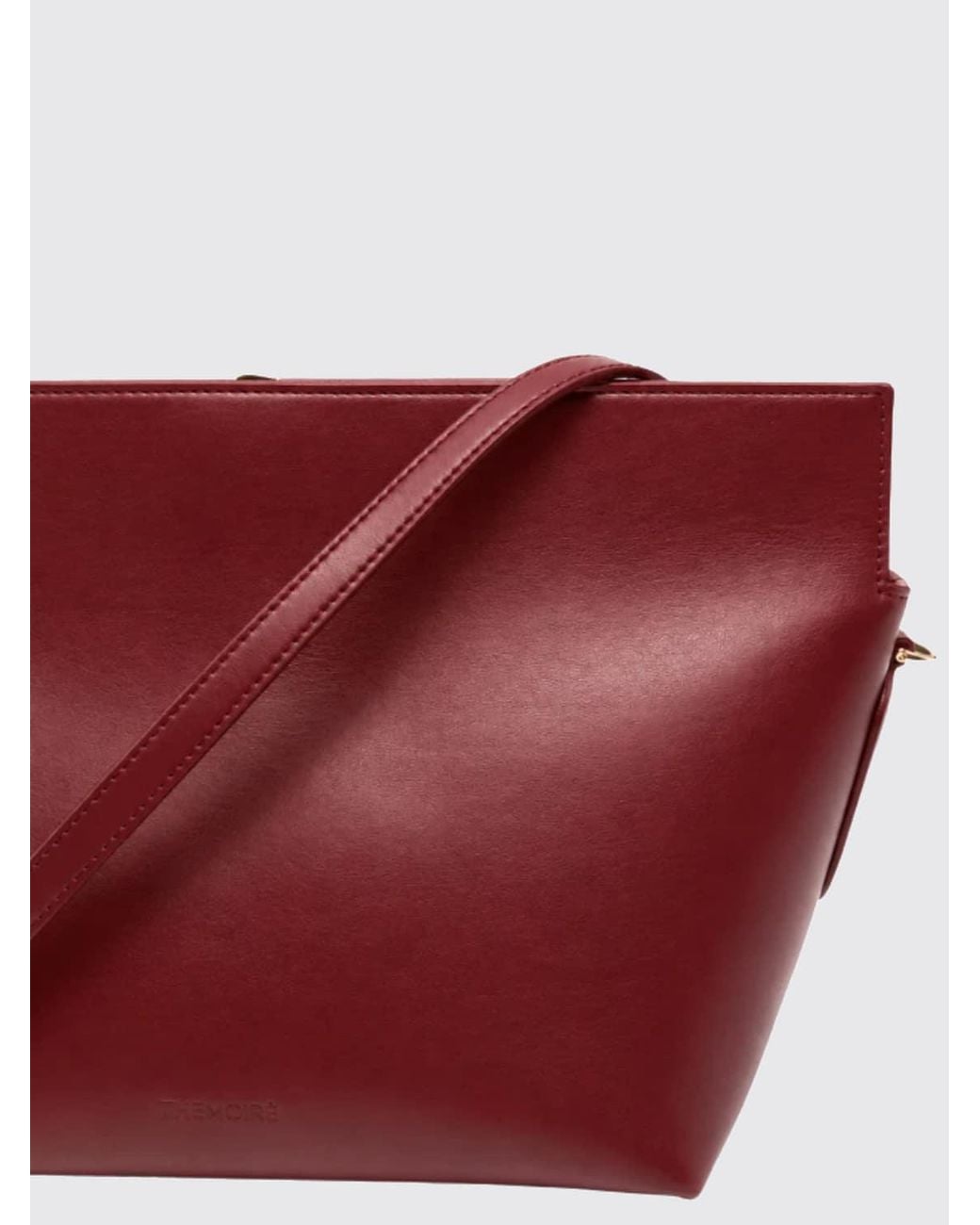THEMOIRÈ Themoir&Egrave Zoe Flared Vegan Leather Shoulder Bag With Magnetic Closure