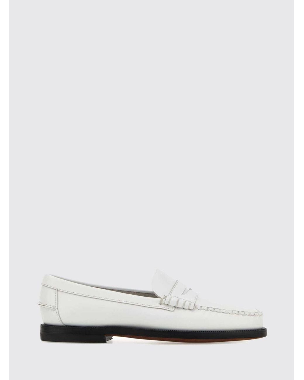 Sebago White Loafer