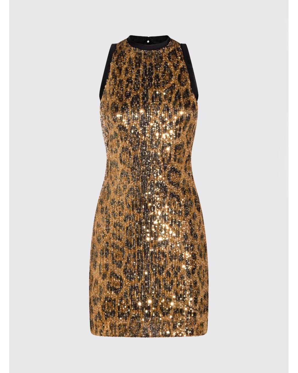 Roberto Cavalli Natural Mini Dress
