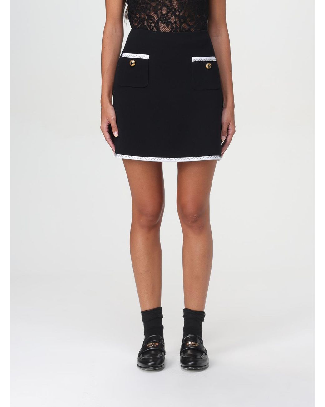 Moschino Couture Black Skirt