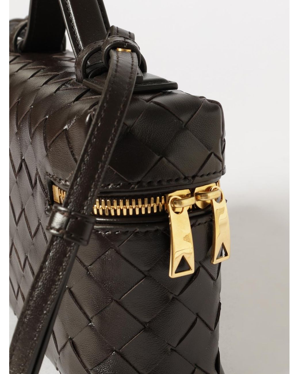 Bottega Veneta Brown Bang Bang Mini Handbag