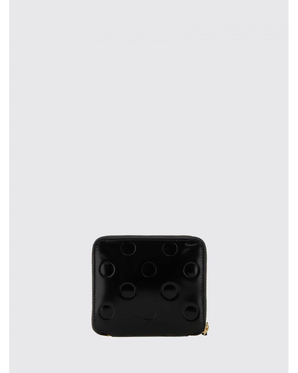 Comme des Garçons Black Comme Des Gar&Ccedil	Ons Continental Zip-Around Leather Wallet By for men