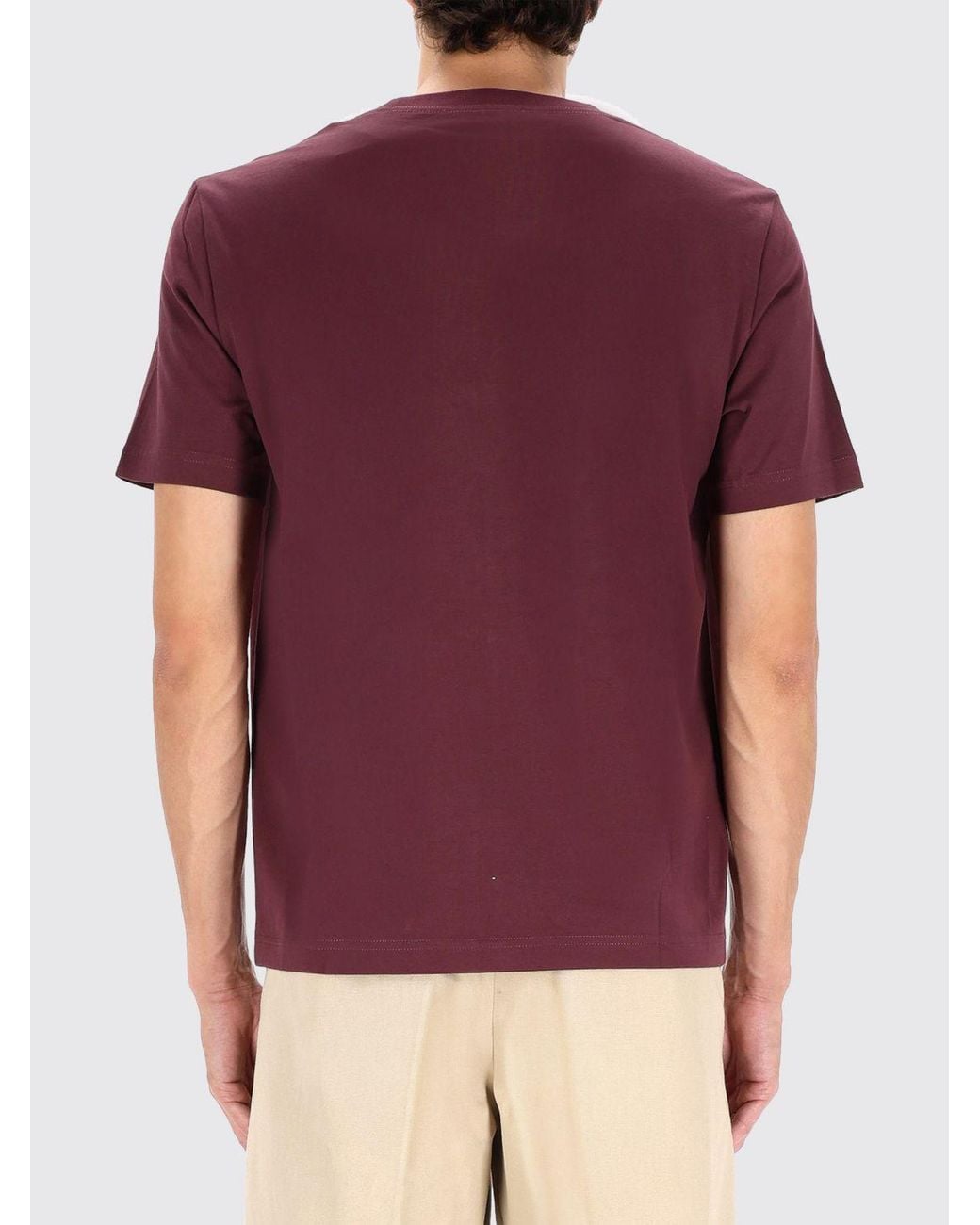 Lanvin Purple Polo Shirt for men