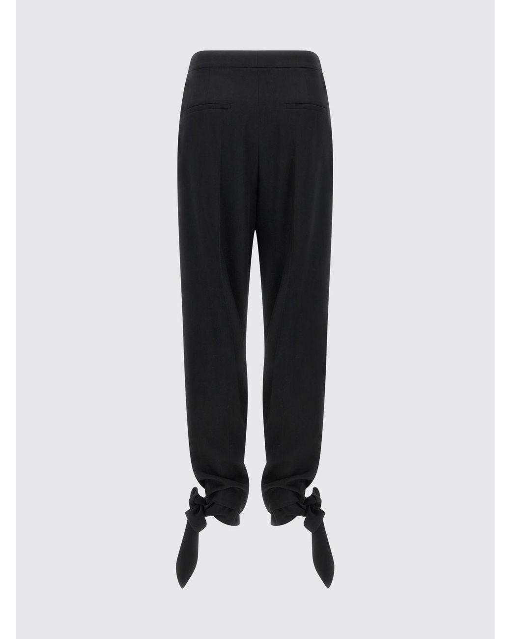 Chloé Blue ChloÉ High-Waisted Wide-Leg Wool-Blend Tailored Trousers