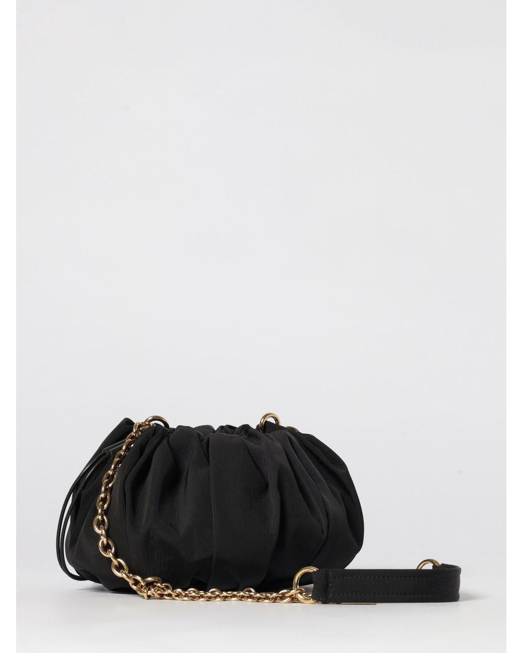 ChloÉ Clutch Plissé De Tejido Fruncido Chloé de color Black