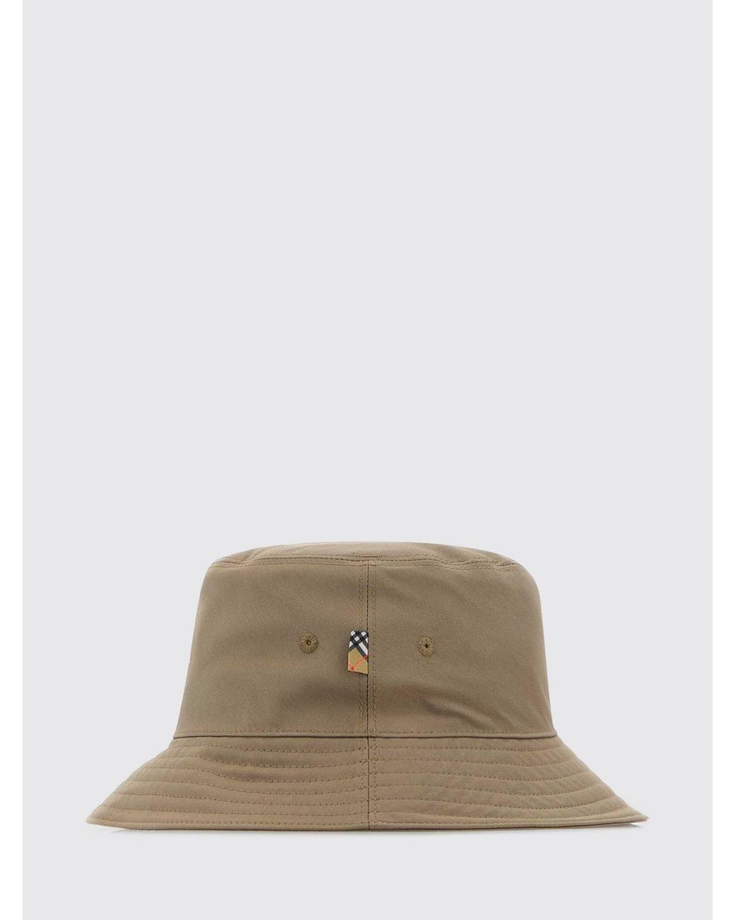 Burberry Fischerhut Aus Nylon in Natural für Herren