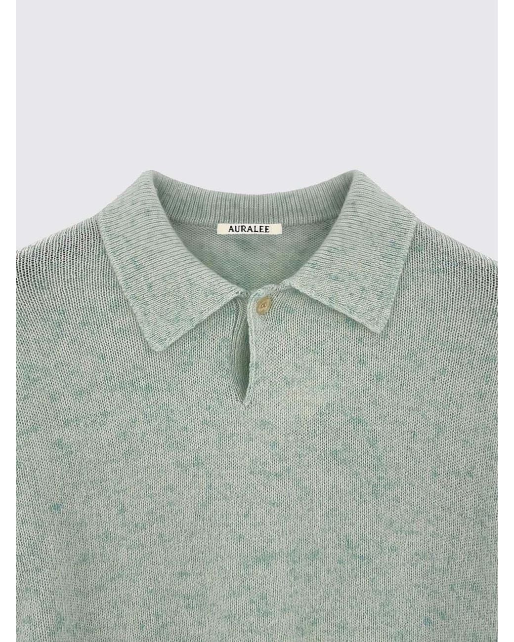 Auralee Green Sweater for men