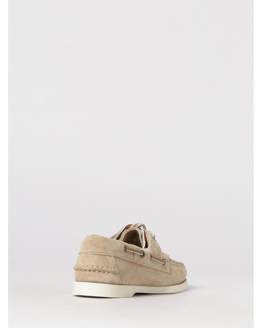 Sebago Natural Portland Flesh Out Suede Boat Loafers