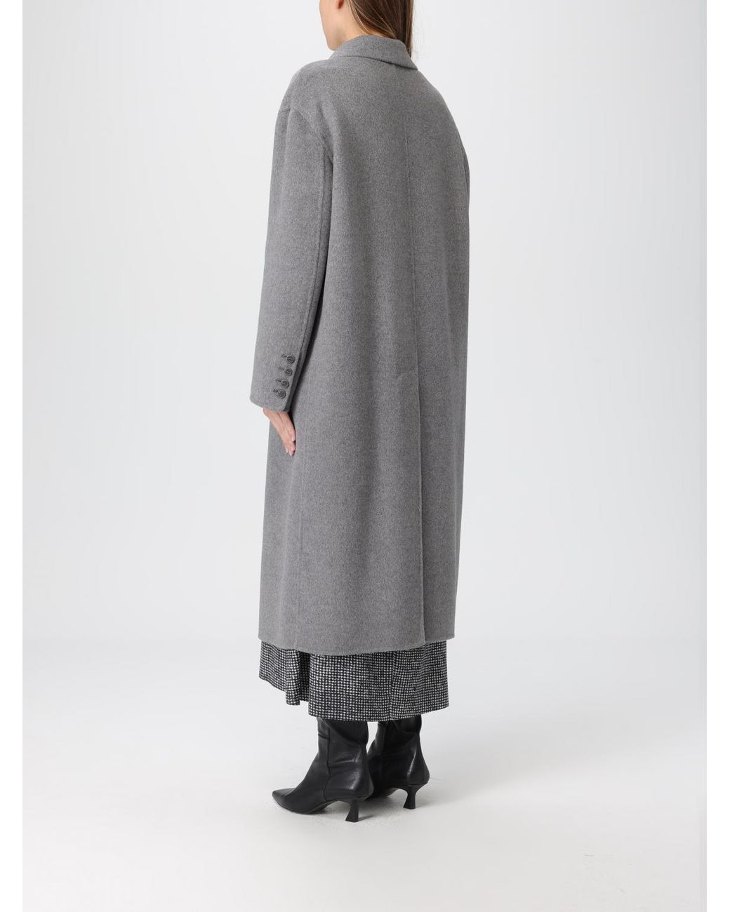 Ermanno Scervino Gray Coat