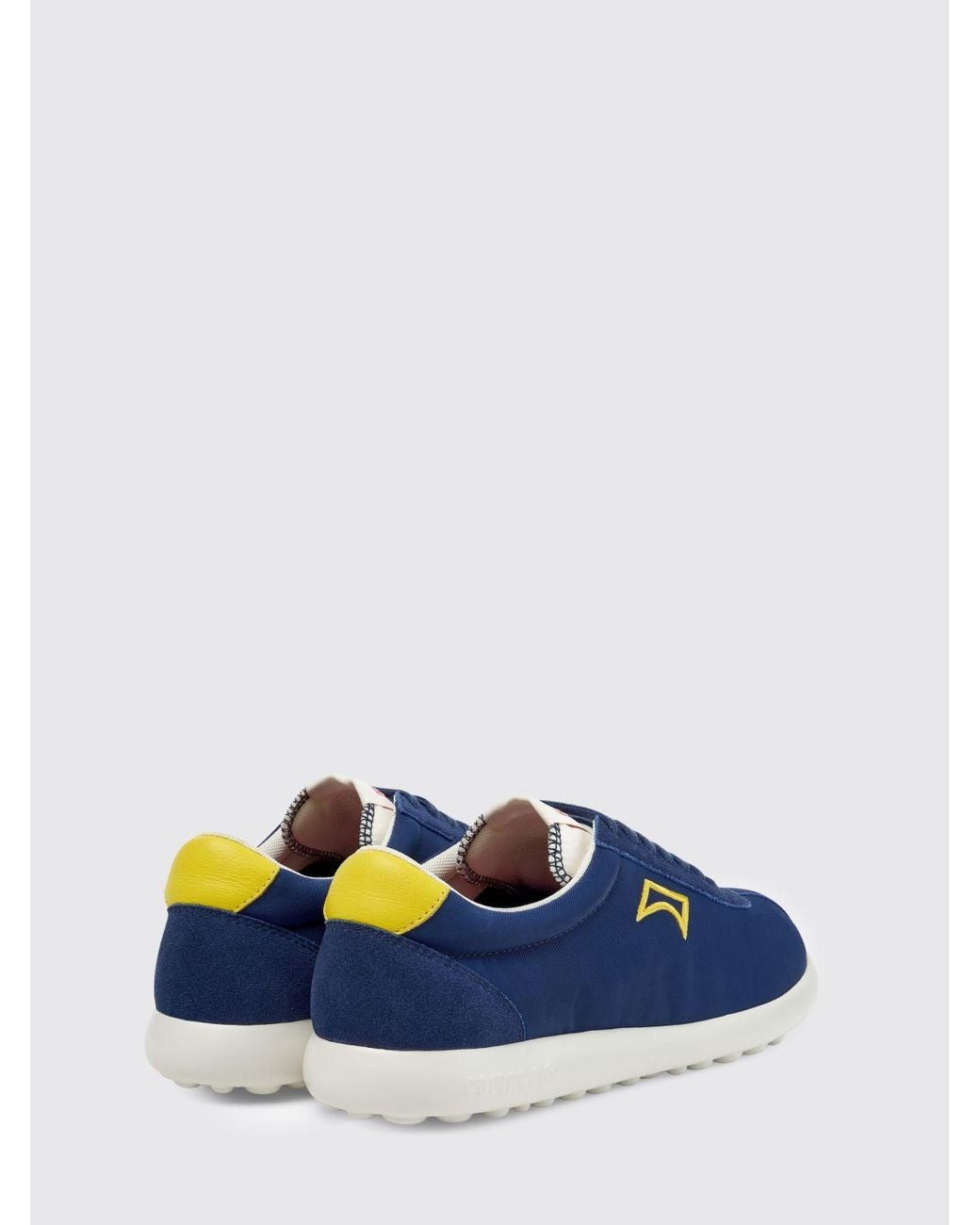 Camper Blue Pelotas Xlf Recycled Polyester And Suede Sneakers for men