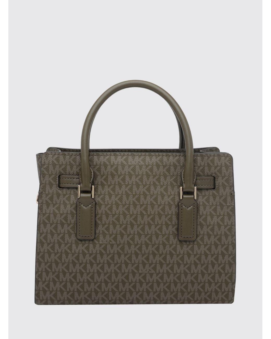 Michael Kors Multicolor Hamilton Moderne Medium Monogram Coated Cotton Handbag