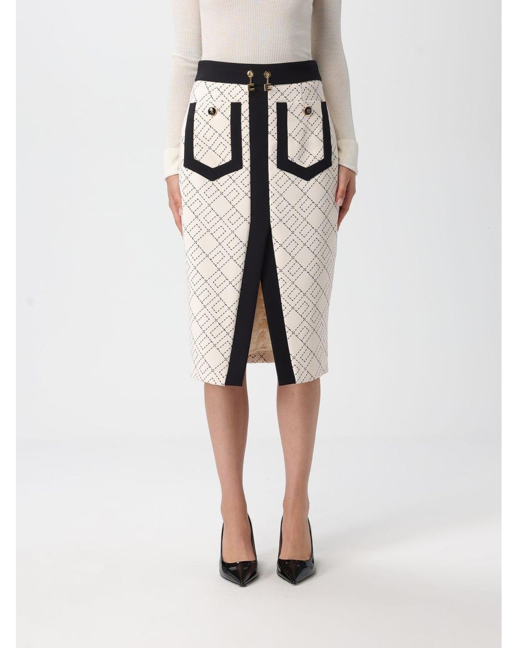 スカート Elisabetta Franchi Skirts Elisabetta Franchi Skirt | Lyst Canada