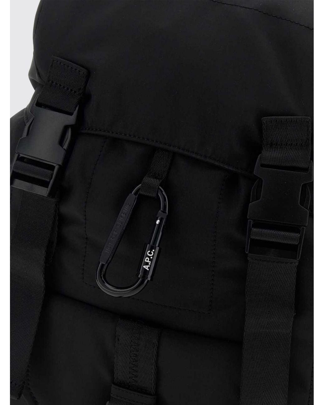 Zaino Trek 2.0 di A.P.C. in Black da Uomo