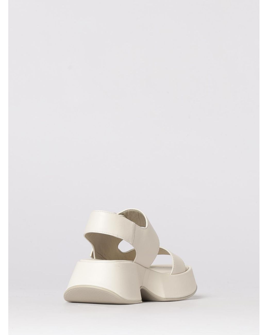 Vic Matié White Vic MatiÉ Leather Sandals