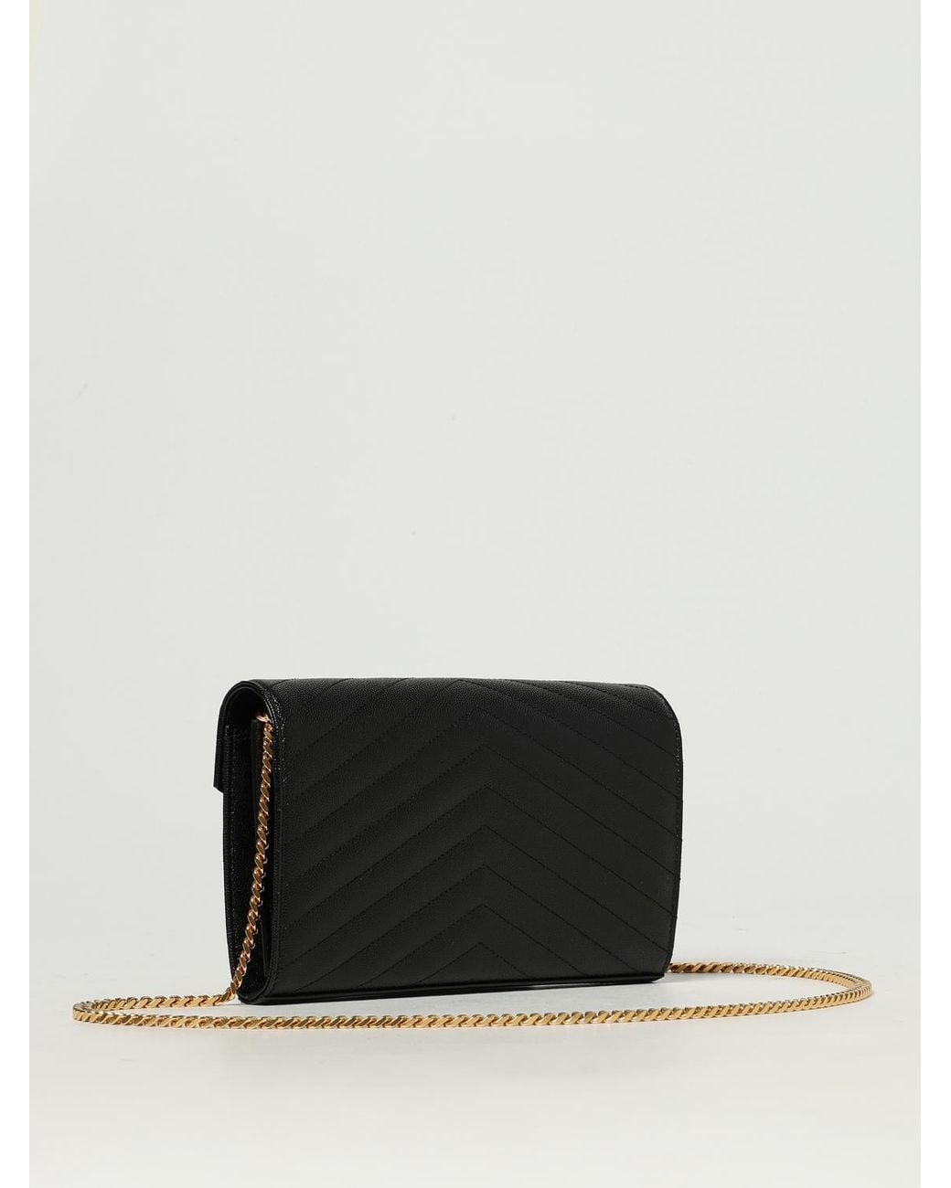Saint Laurent Black Cassandre Bag