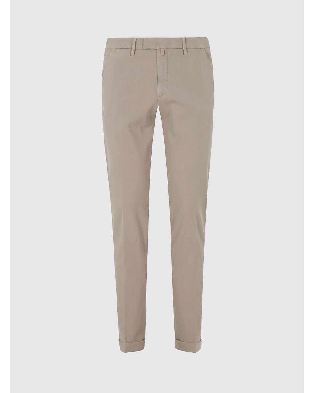 Briglia 1949 Natural Slim Fit Chino Trousers for men