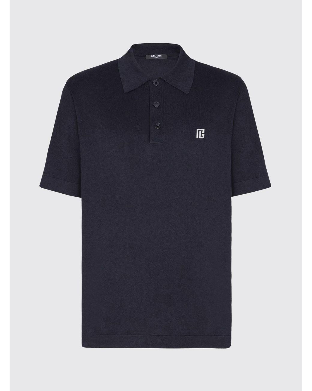 Balmain Blue T-Shirt for men