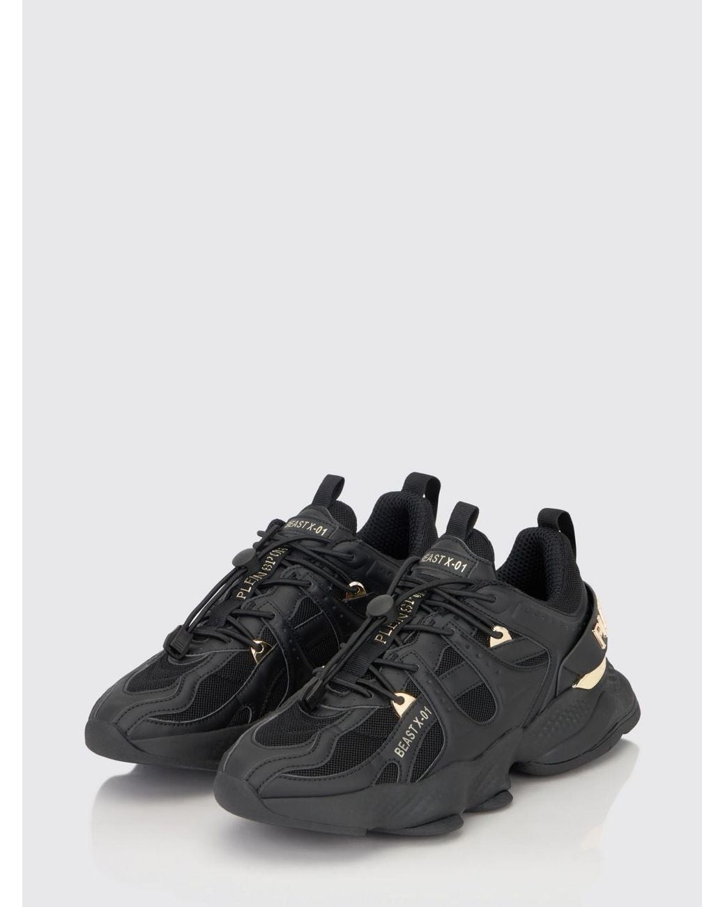 Philipp Plein Black Runner Beast X-01 for men
