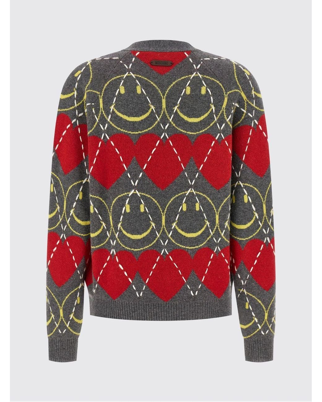 Moschino Couture Red Cardigan