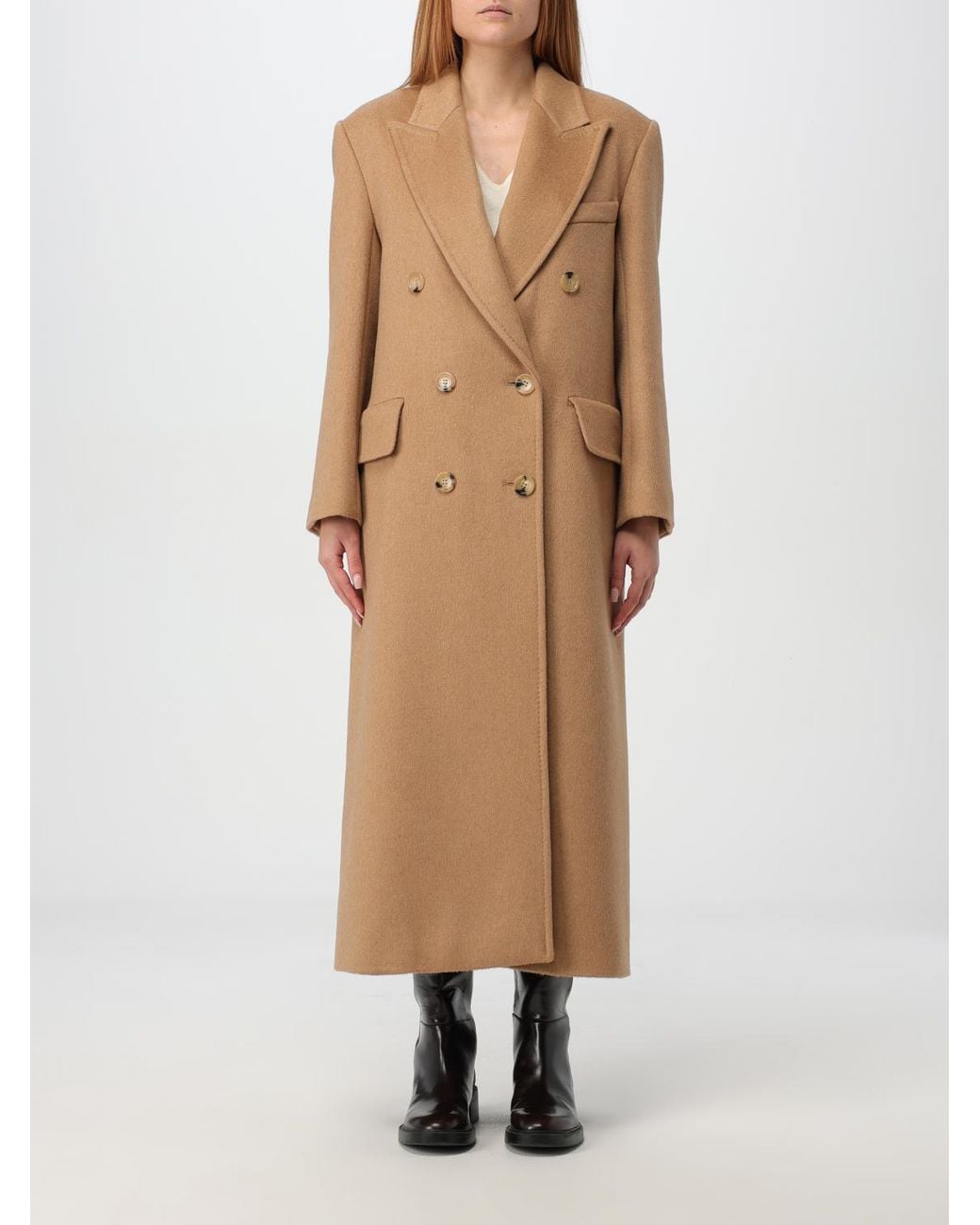 Abrigo Mujer Max Mara de color Natural