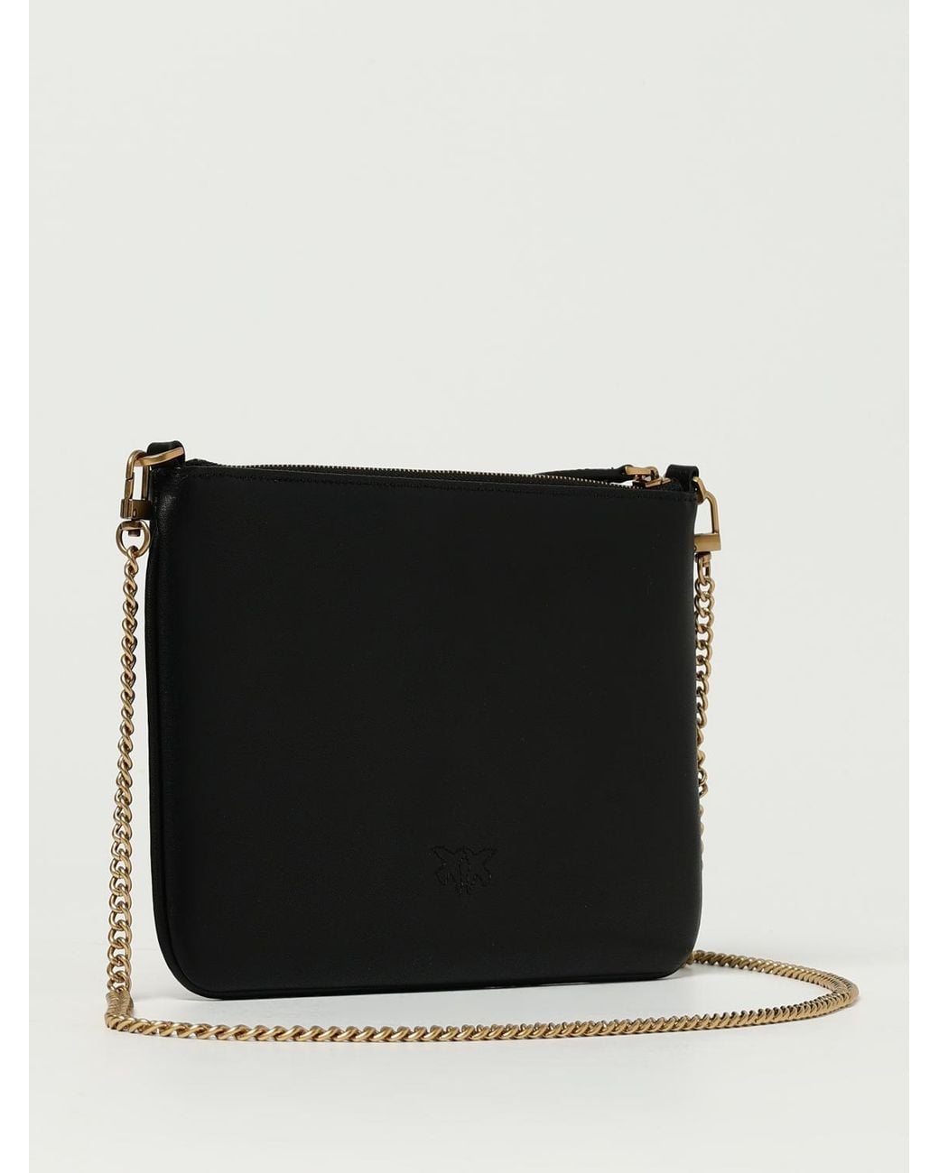 Pinko Black Classic Flat Love Bag Simply