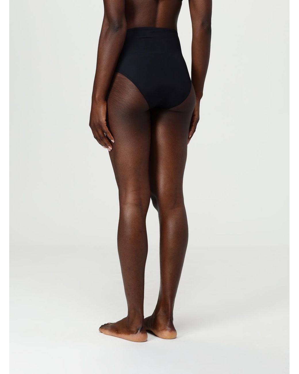 Kampos Black Bikini Bottom Swimsuit