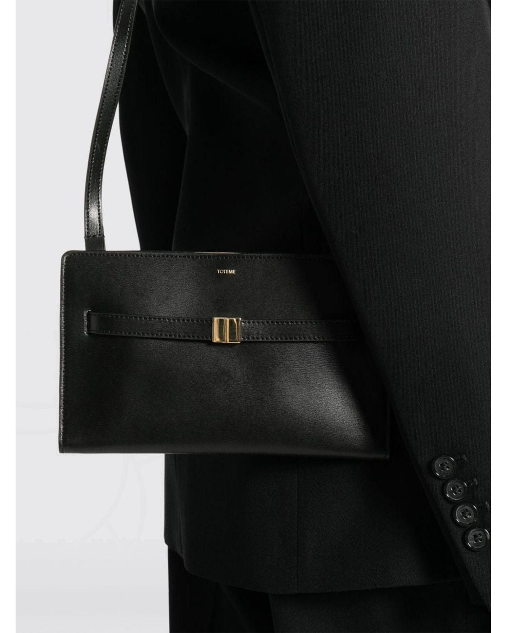 Totême Black Shoulder Bag