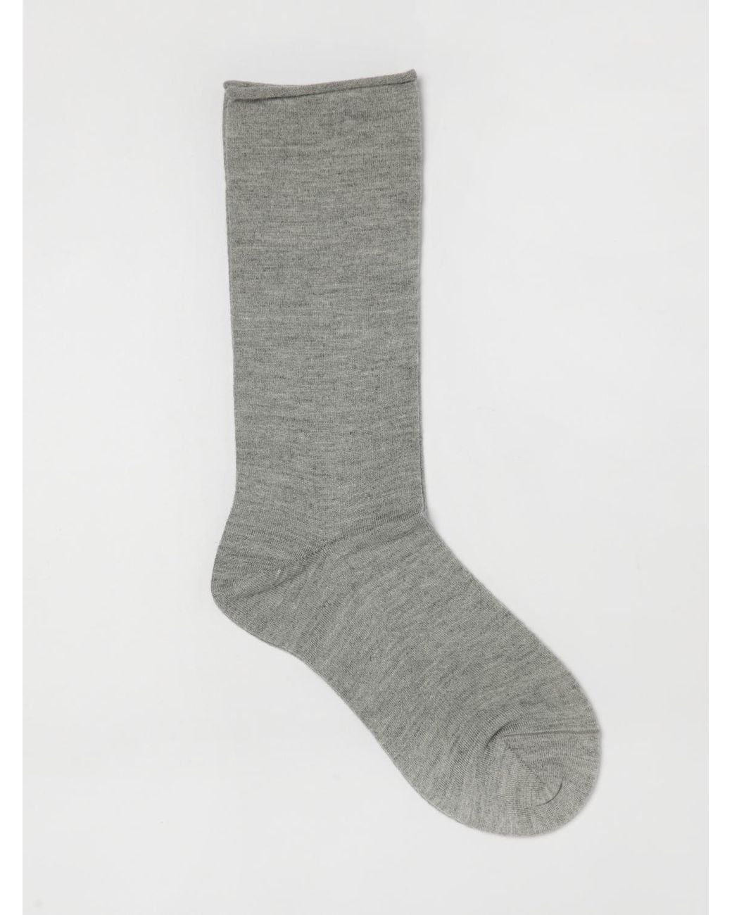 Brunello Cucinelli Gray Cashmere Socks