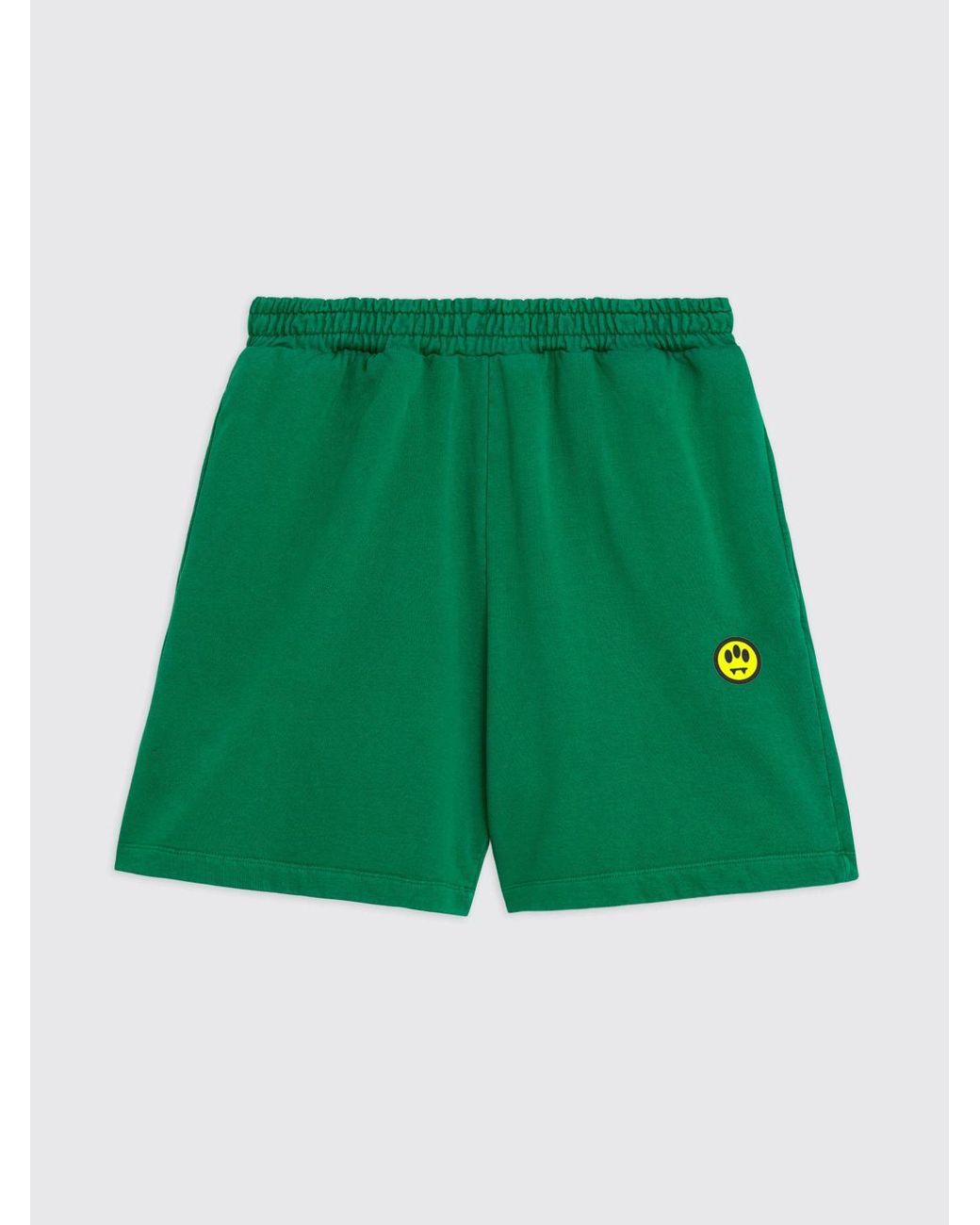 Barrow Green Cotton Sport Shorts