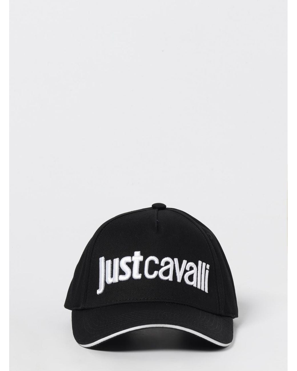 Just Cavalli Black Hat for men