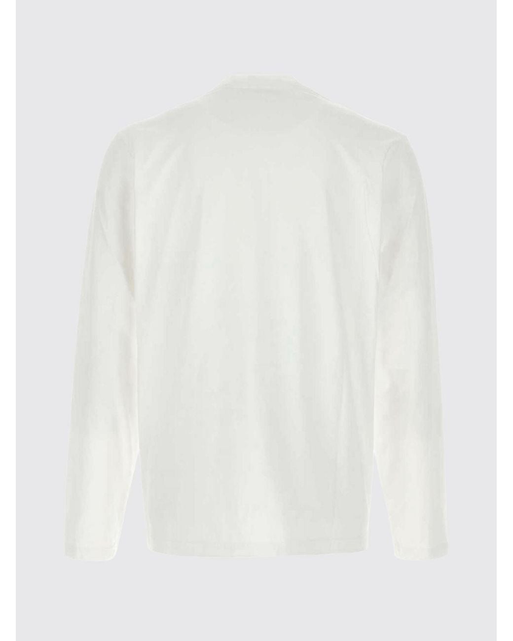 Autry White Cotton T-Shirt With Logo for men