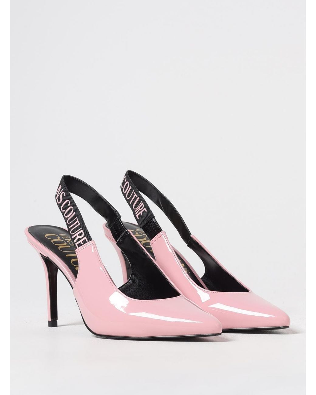 Versace Jeans Couture Pink High Heel Shoes