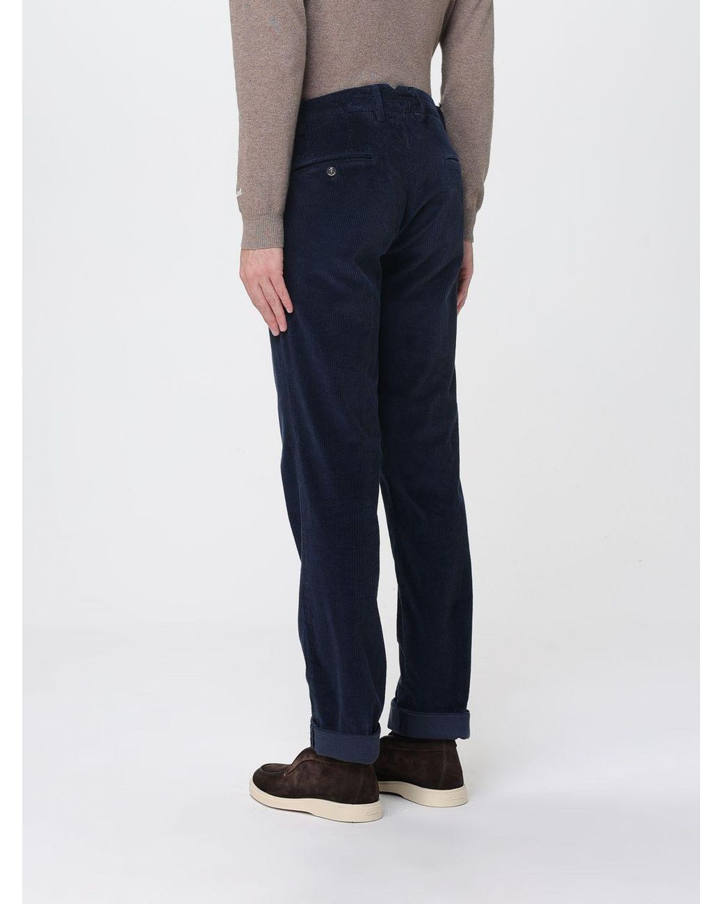 Mason's Blue Trousers for men