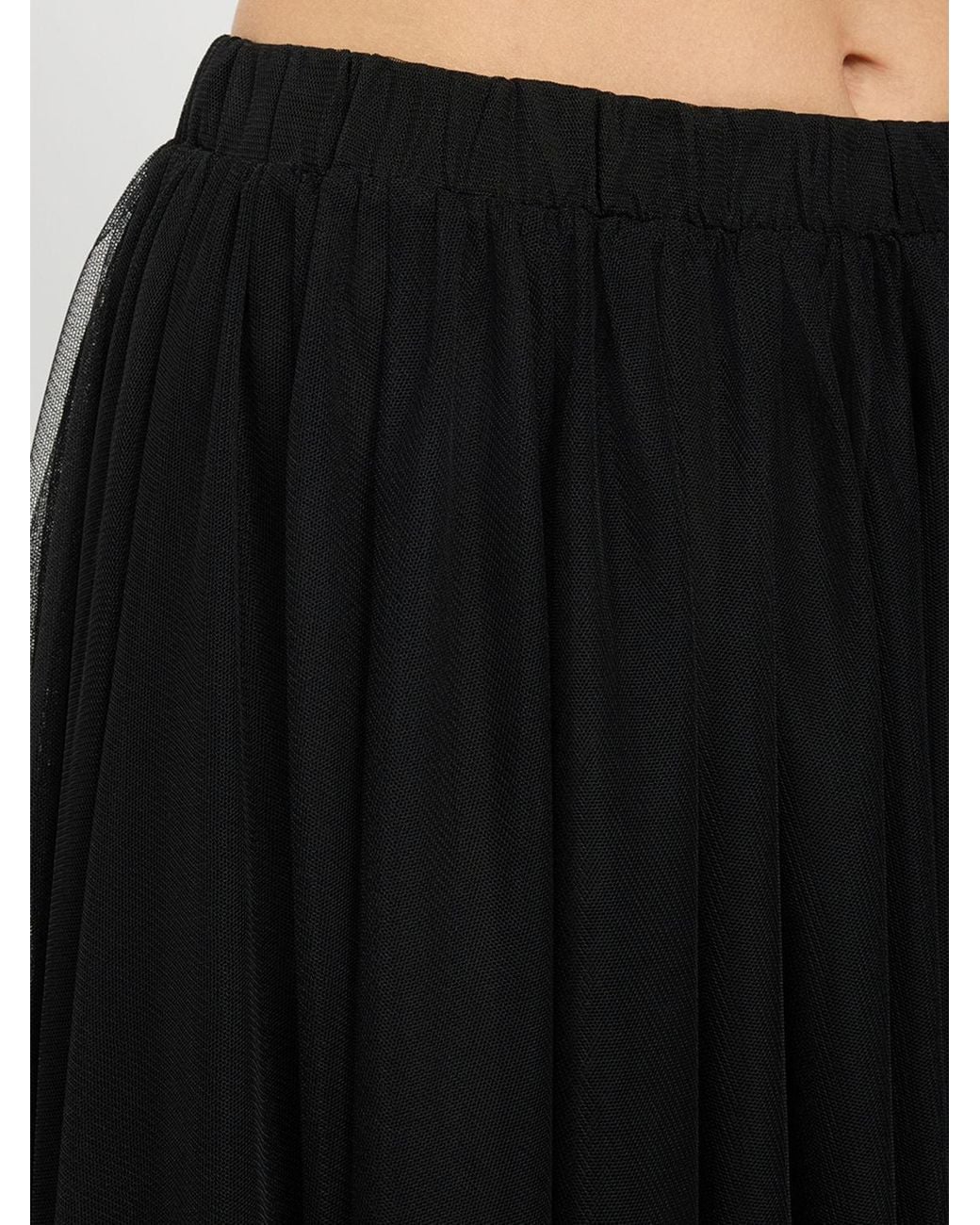 Twinset Black Midi Full Skirt