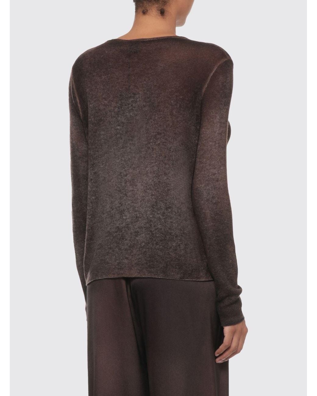 Avant Toi Brown Crewneck Jumper