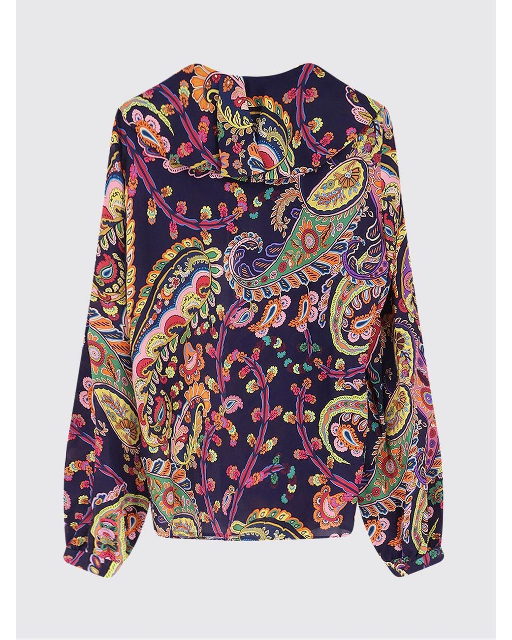 Camisa De Viscosa Con Estampado Paisley Etro de color Multicolor