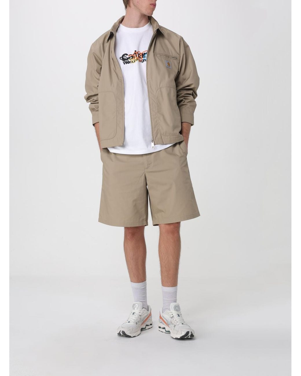 Carhartt Natural Cotton Blend Shirt Jacket for men