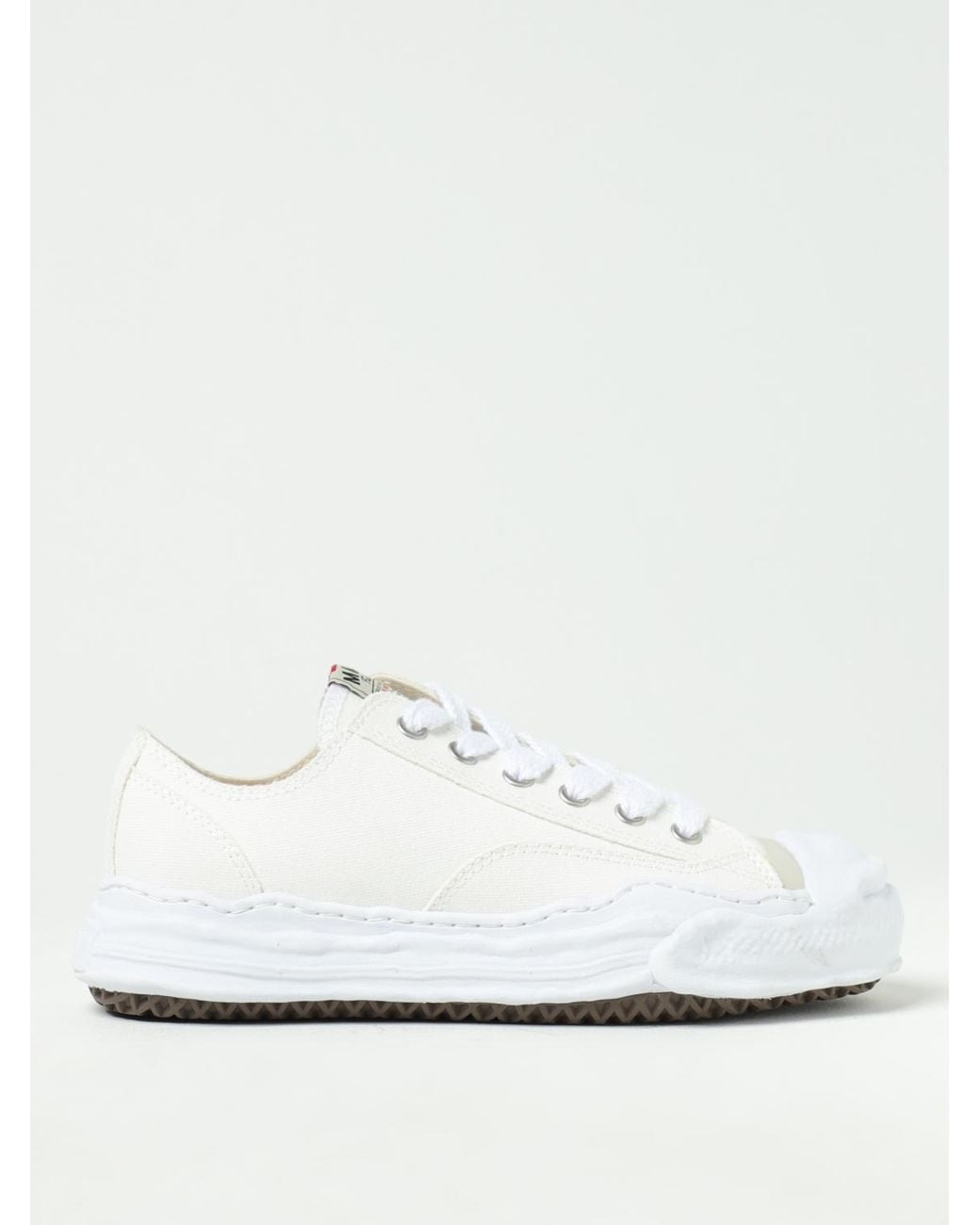 Maison Mihara Yasuhiro White Hank Canvas Sneakers for men