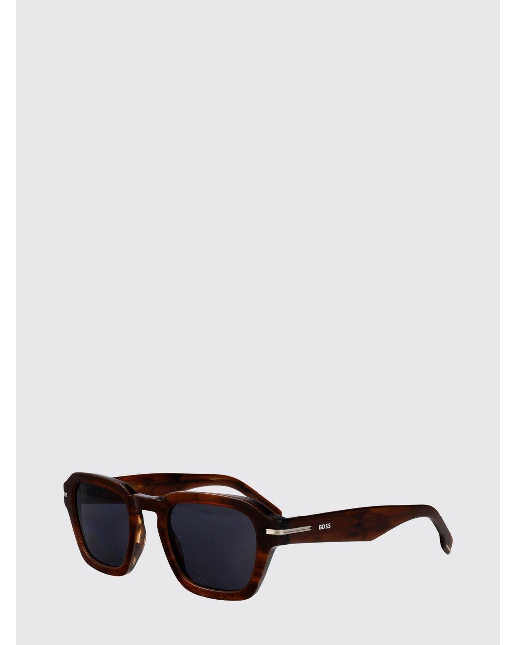 Boss White Aviator Sunglasses for men