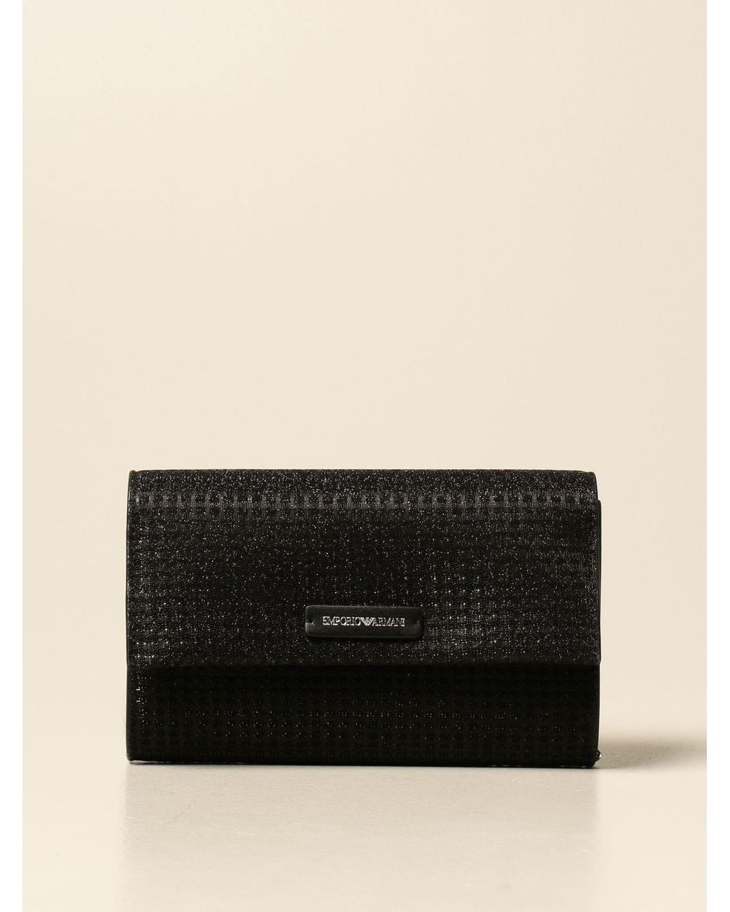 Emporio Armani Wallet in Black Lyst