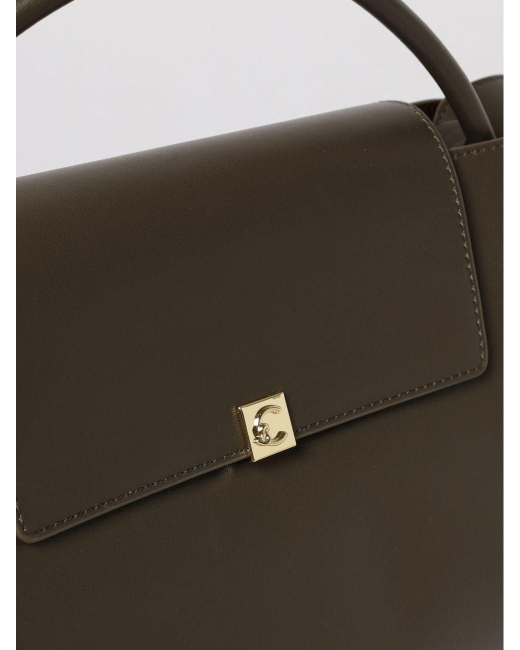 Coccinelle Multicolor Pansy Suede And Leather Handbag With Removable Shoulder Strap