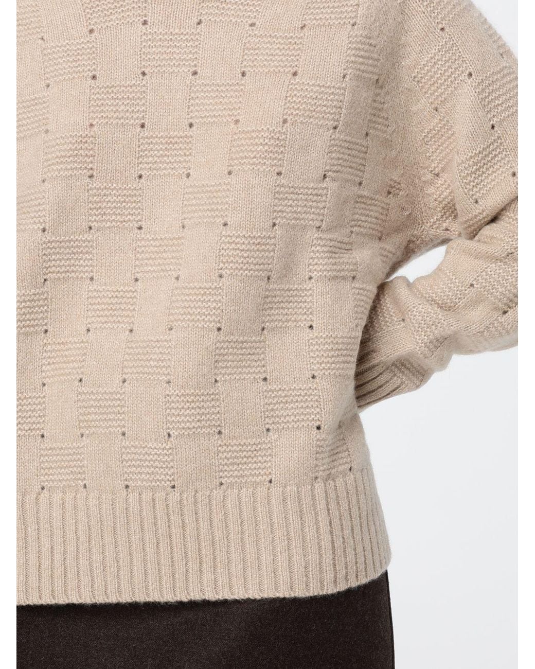 Allude Natural Sweatshirt