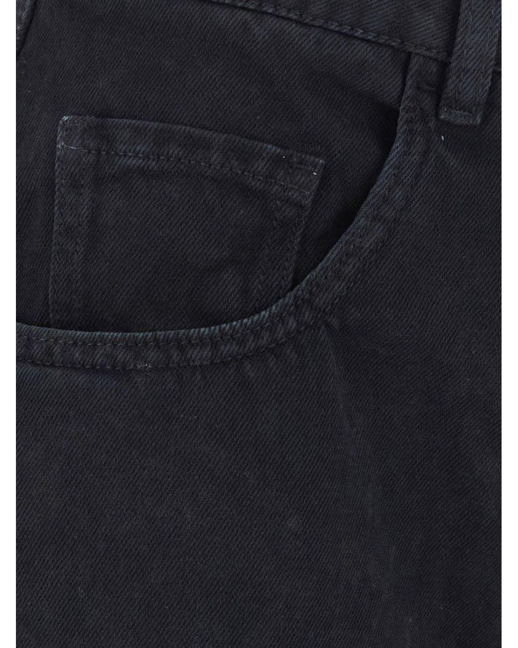 ICON DENIM Blue Poppy High-Waisted Wide Leg Jeans With Cut-Out Details