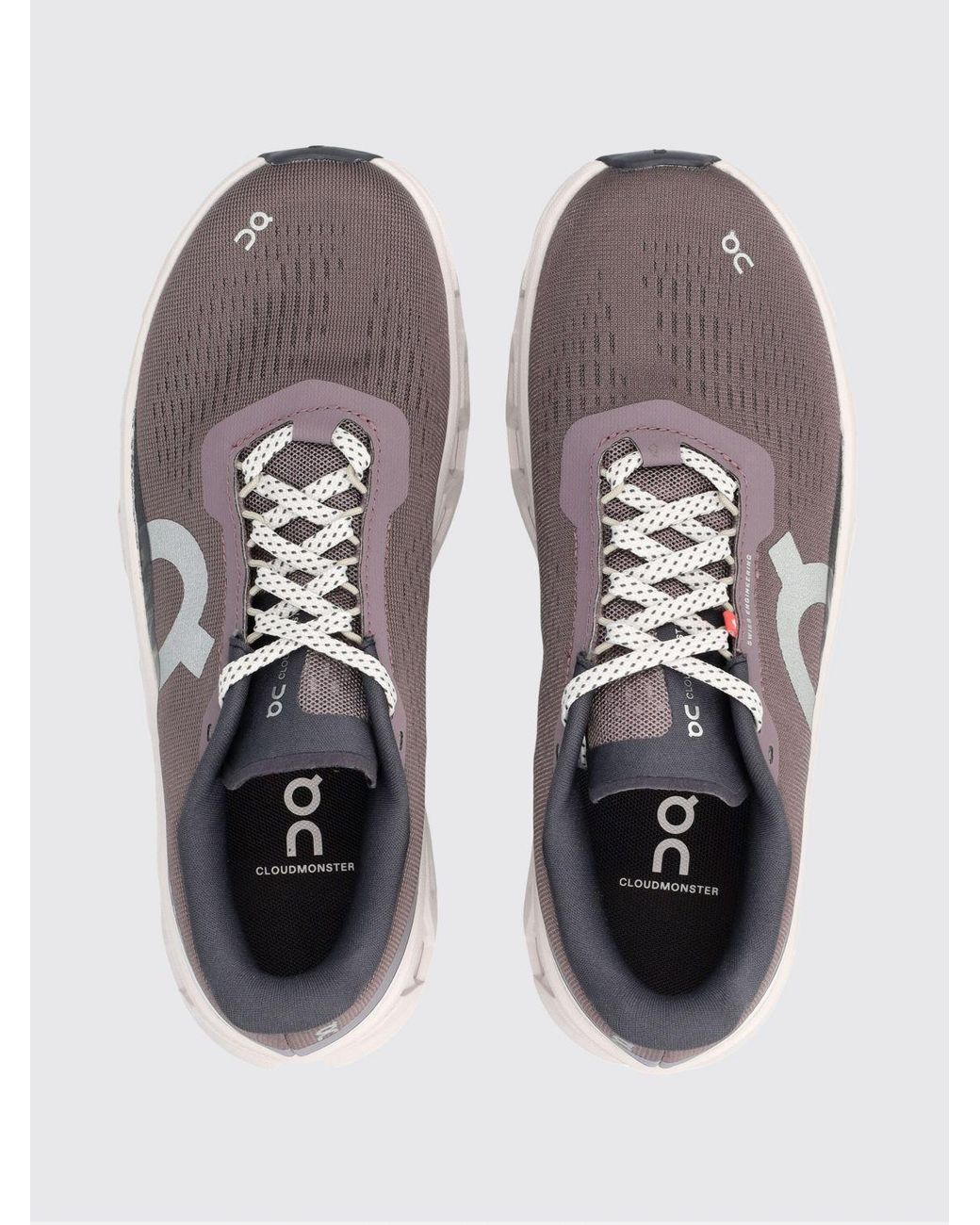 On Shoes White Cloudmonster 1 Mesh Sneakers On