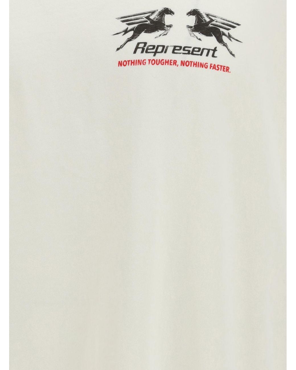 Represent Natural Printed Cotton T-Shirt for men