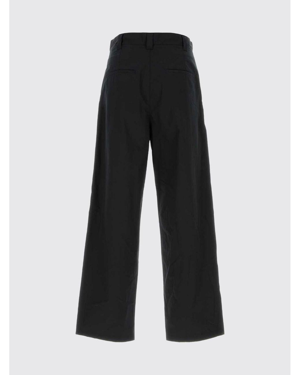A.P.C. Blue Ricky Wide-Leg Cotton Trousers With Pleats for men