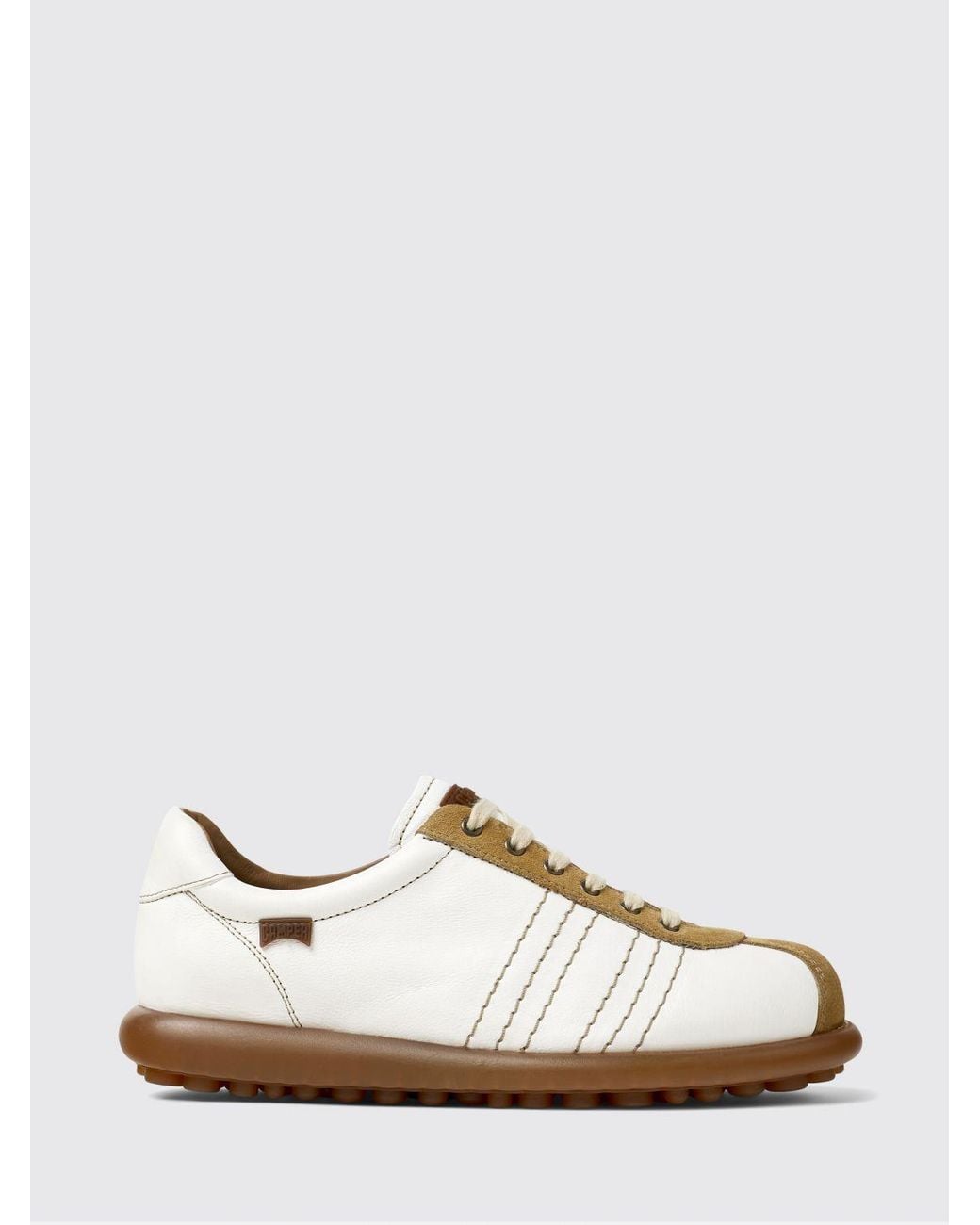 Camper White Pelotas Leather Sneakers